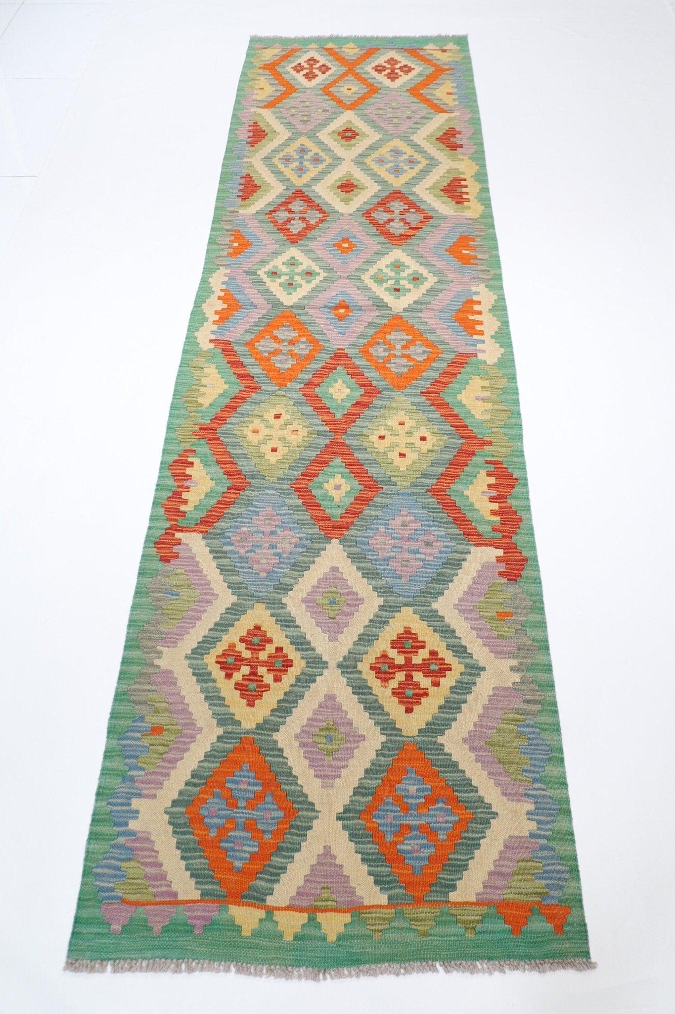 Kilim - 87 x 297 cm (2.11 x 9.9 ft)