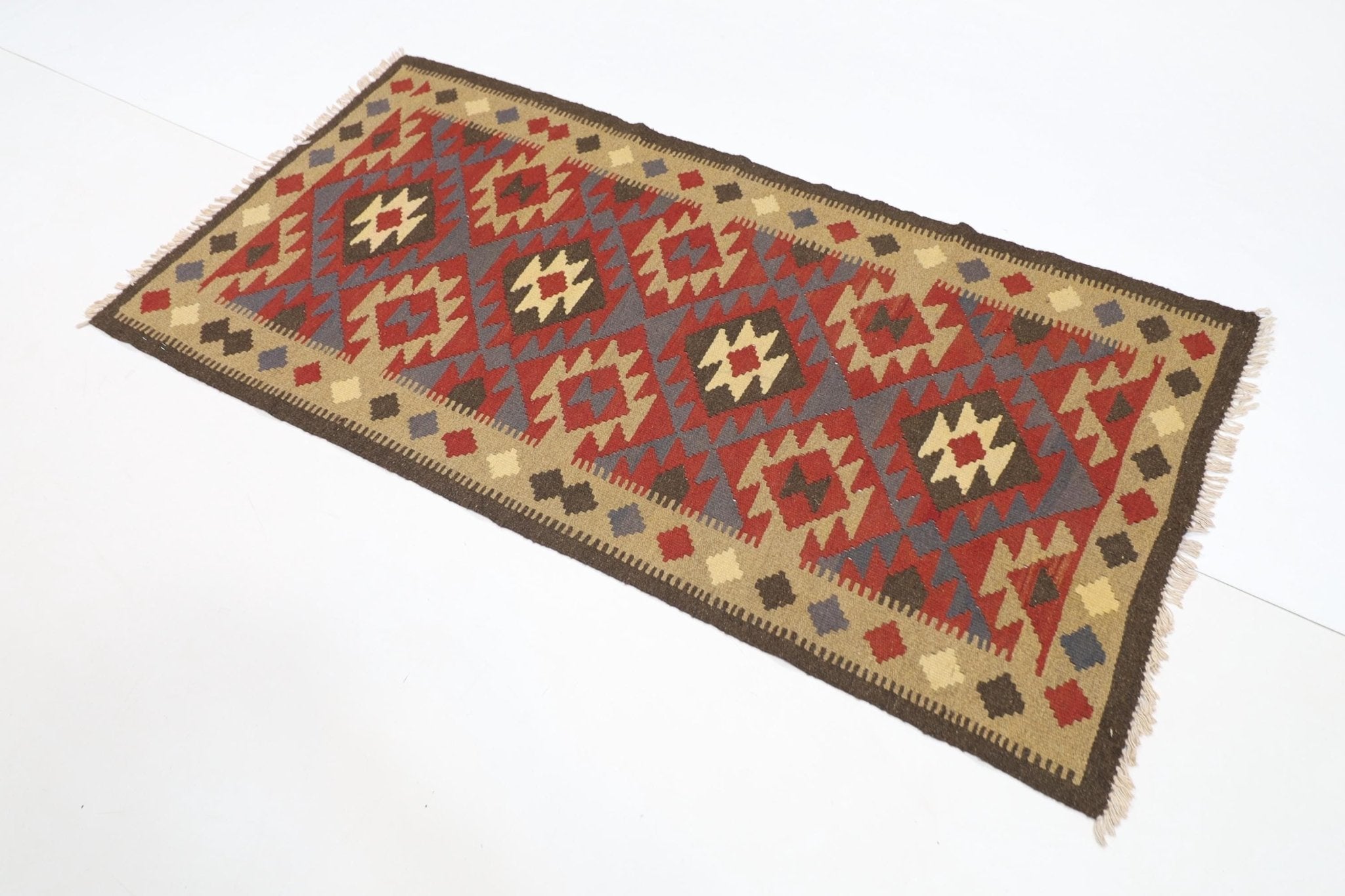 Kilim - 99 x 194 cm (3.3 x 6.5 ft)