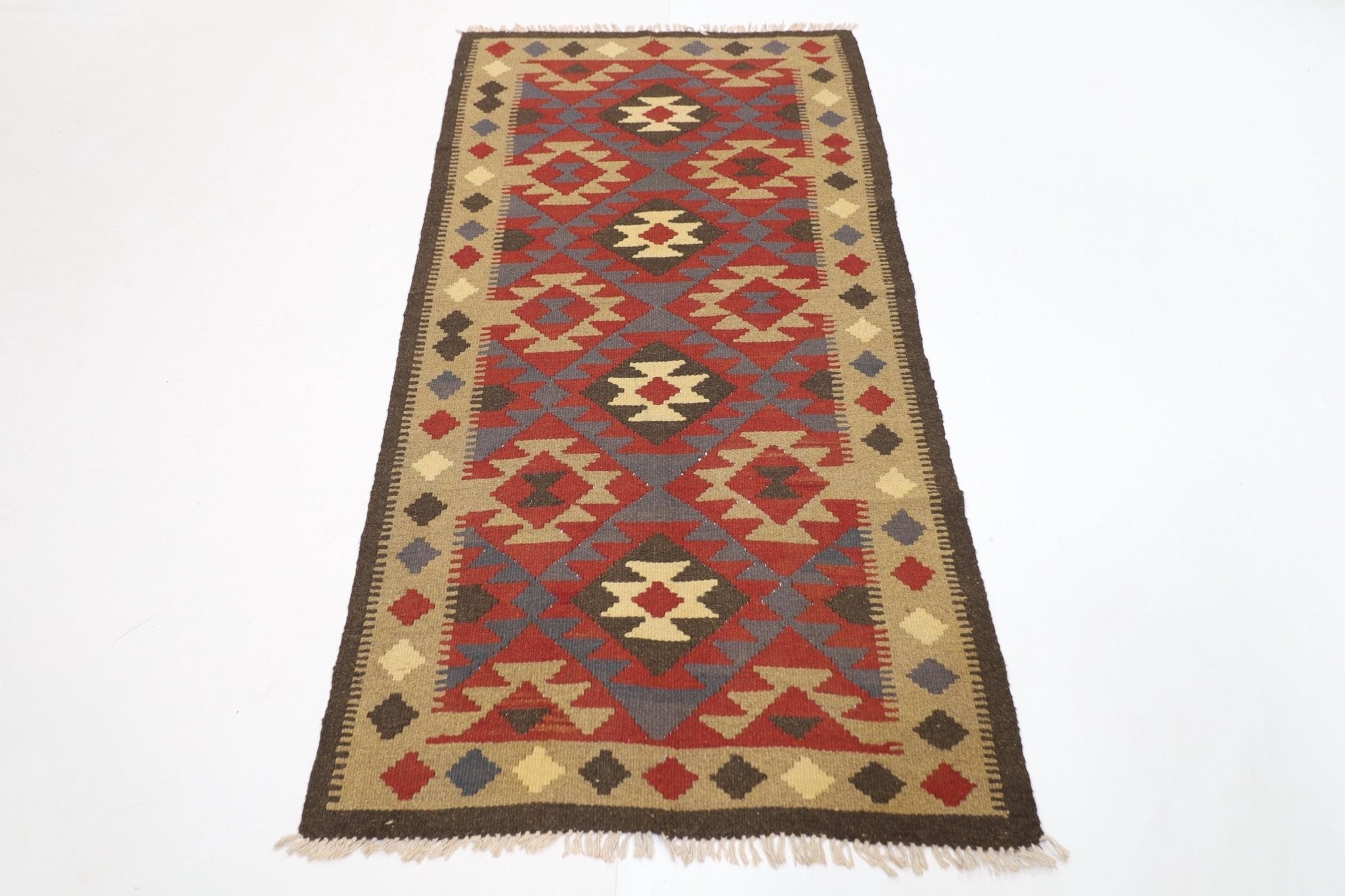 Kilim - 99 x 194 cm (3.3 x 6.5 ft)