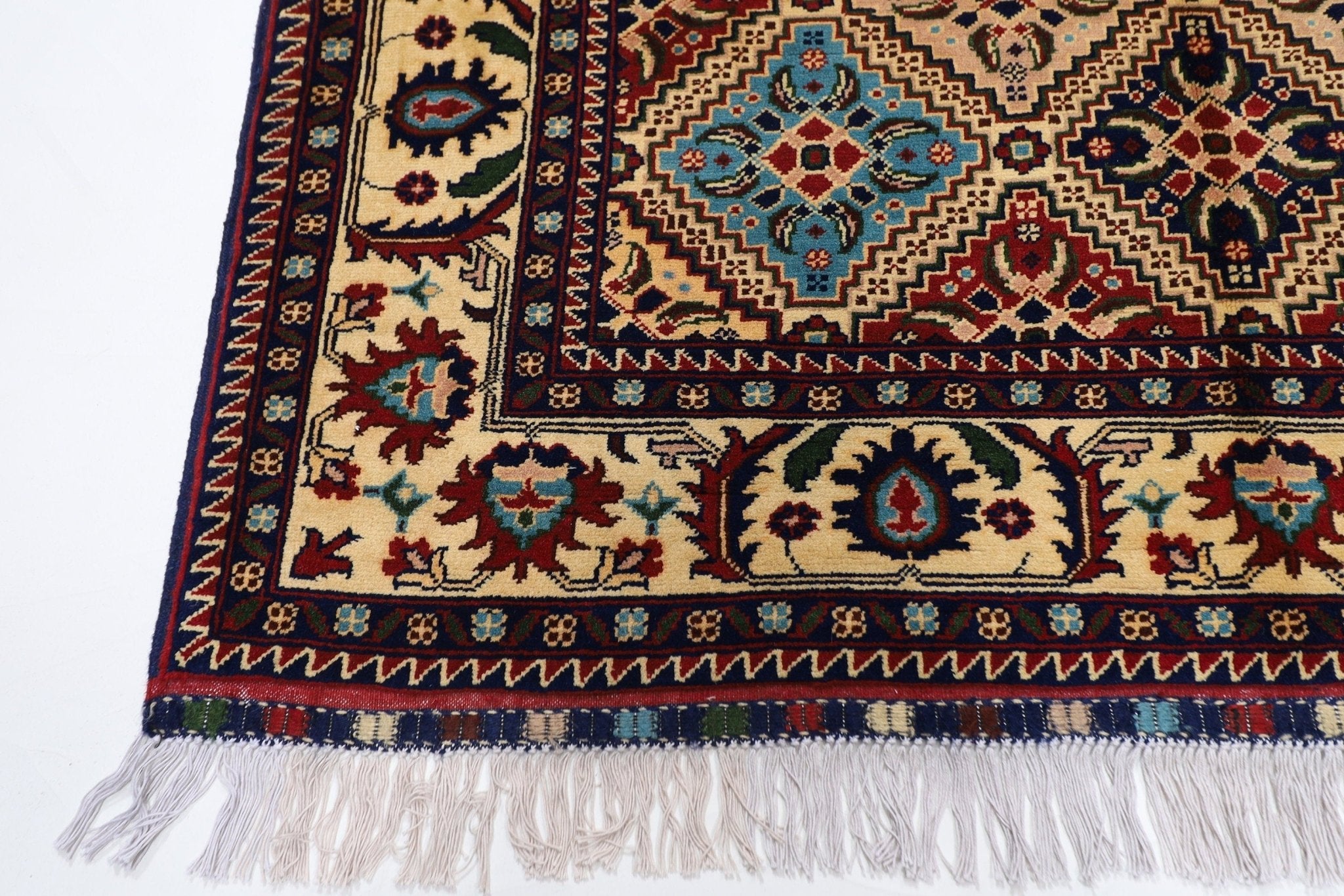 Kilim Rug - 144 x 210 cm (4.9 x 6.11 ft) - Jerm Rugs - Handmade Afghan Rug - Jerm Rugs