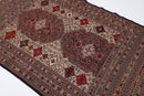 Kilim Rug - 4'2 x 6'11 ft (125 x 210 cm) for Kids Room, Bedroom, Office, and More - Jerm Rugs - Handmade Afghan Rug - Jerm Rugs