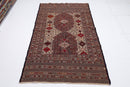 Kilim Rug - 4'2 x 6'11 ft (125 x 210 cm) for Kids Room, Bedroom, Office, and More - Jerm Rugs - Handmade Afghan Rug - Jerm Rugs