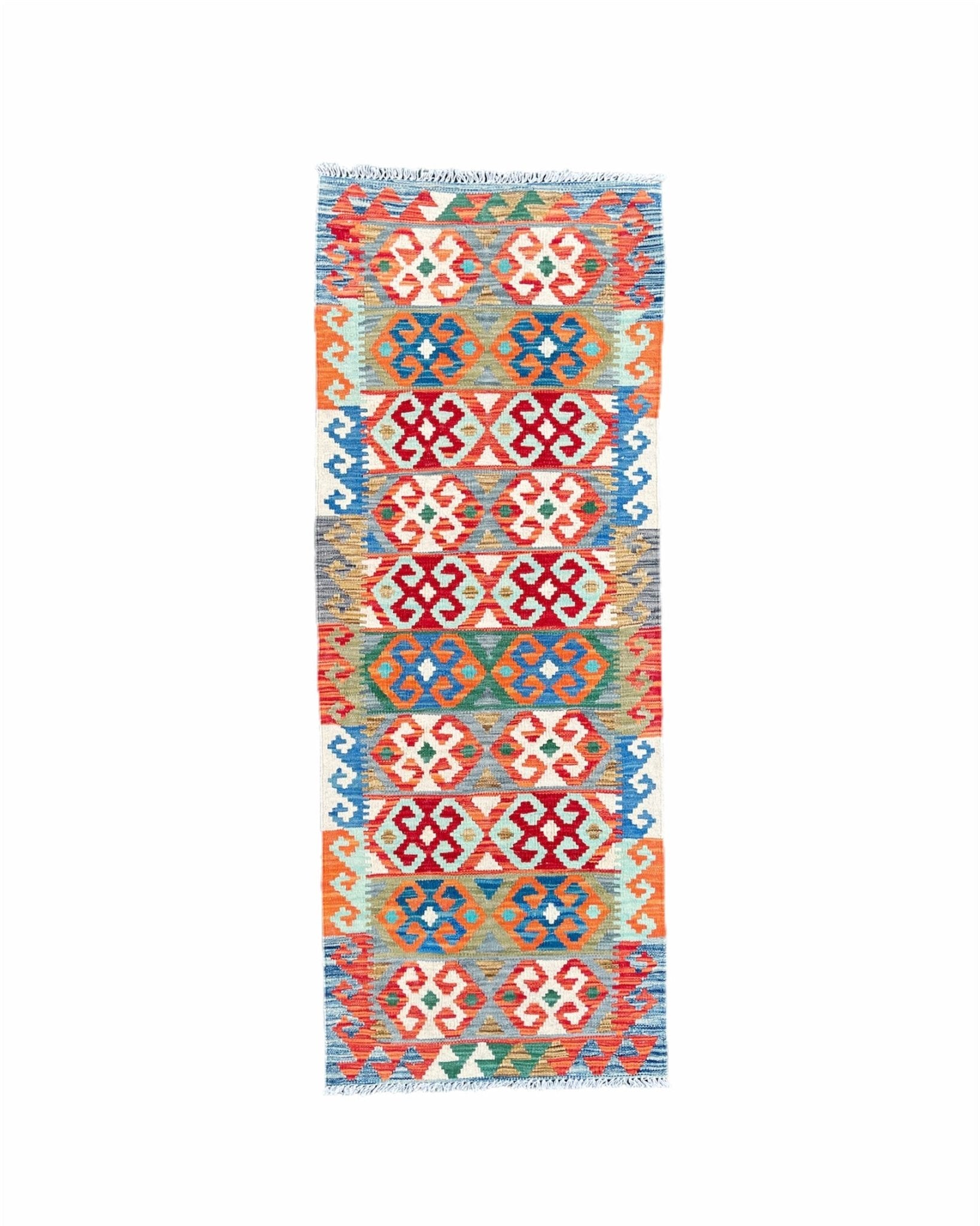 Kilim Runner - 196x75 CM (6.4x2.5 ft)