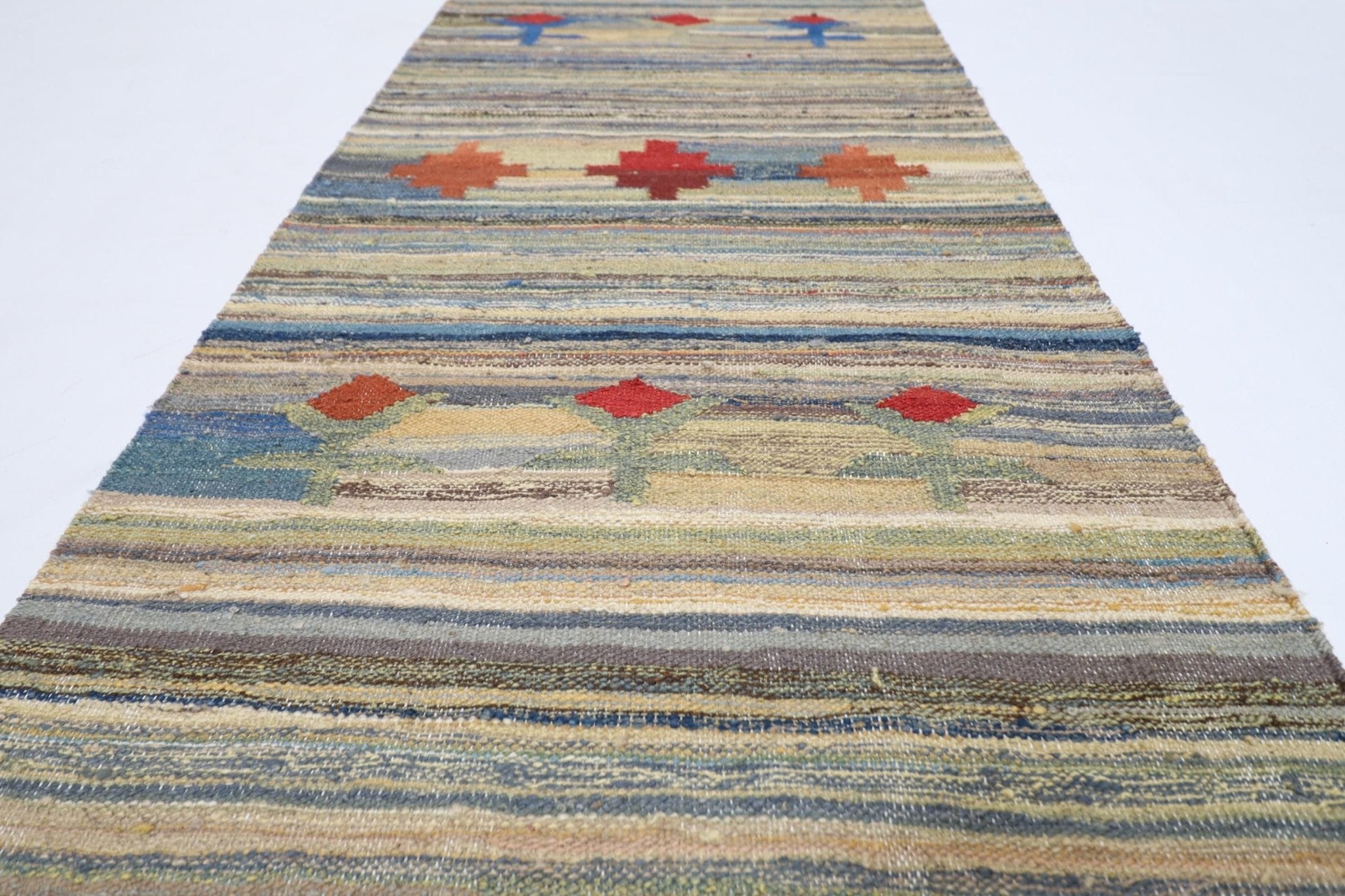 Kilim Runner - 70 x 230 cm (2.4 x 7.7 ft) - Jerm Rugs - Jerm Rugs