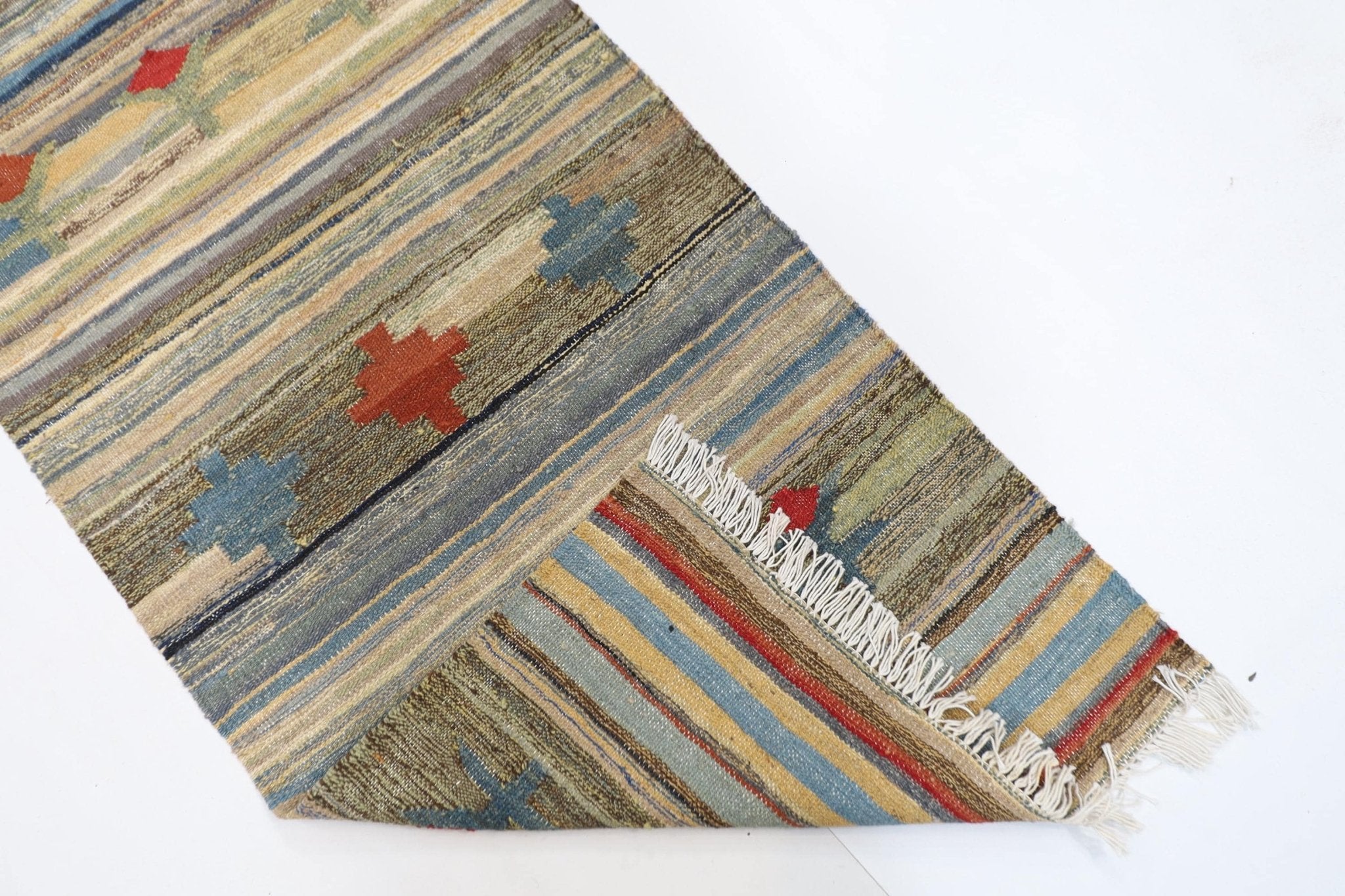 Kilim Runner - 70 x 230 cm (2.4 x 7.7 ft) - Jerm Rugs - Jerm Rugs