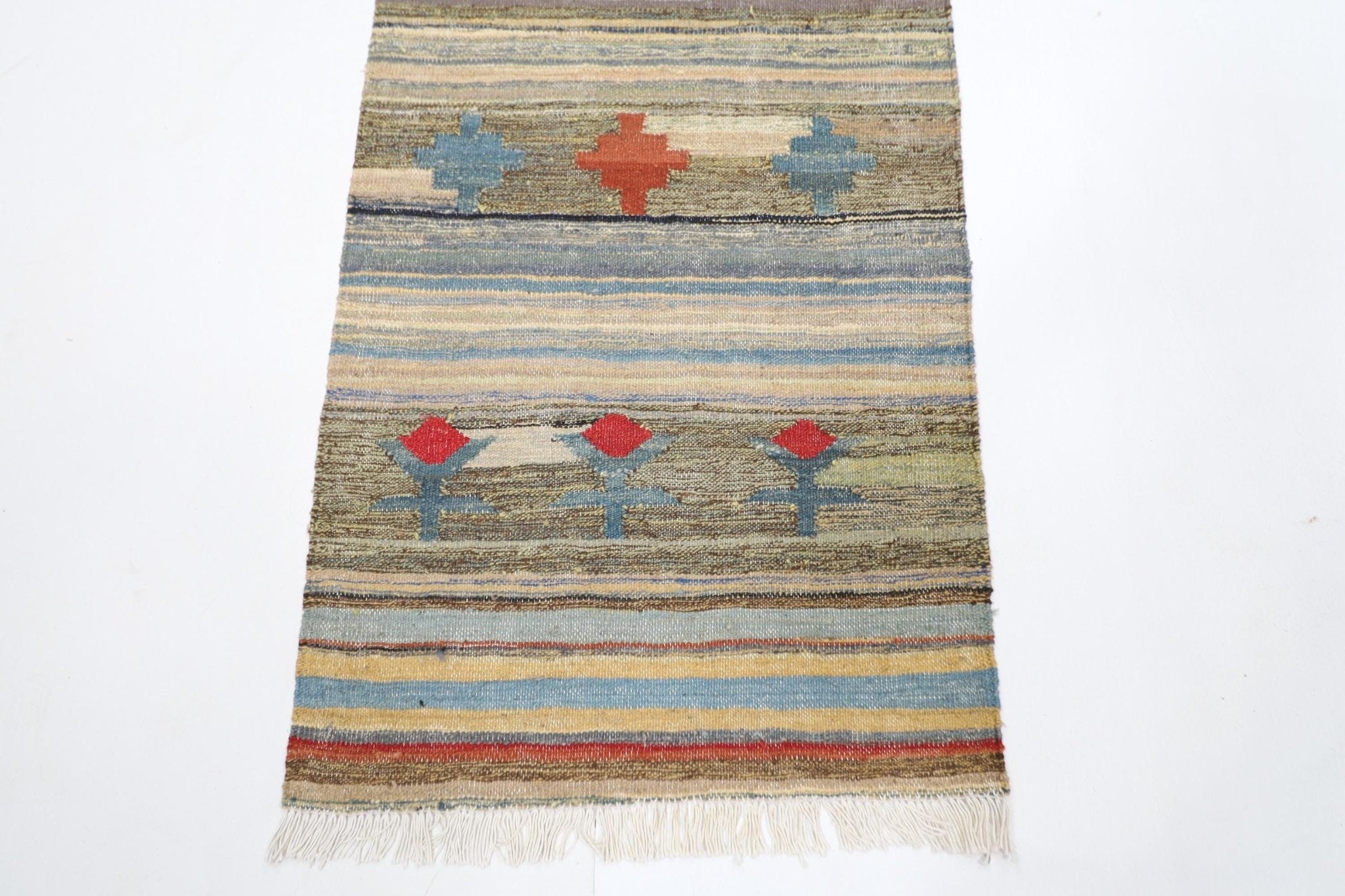 Kilim Runner - 70 x 230 cm (2.4 x 7.7 ft) - Jerm Rugs - Jerm Rugs