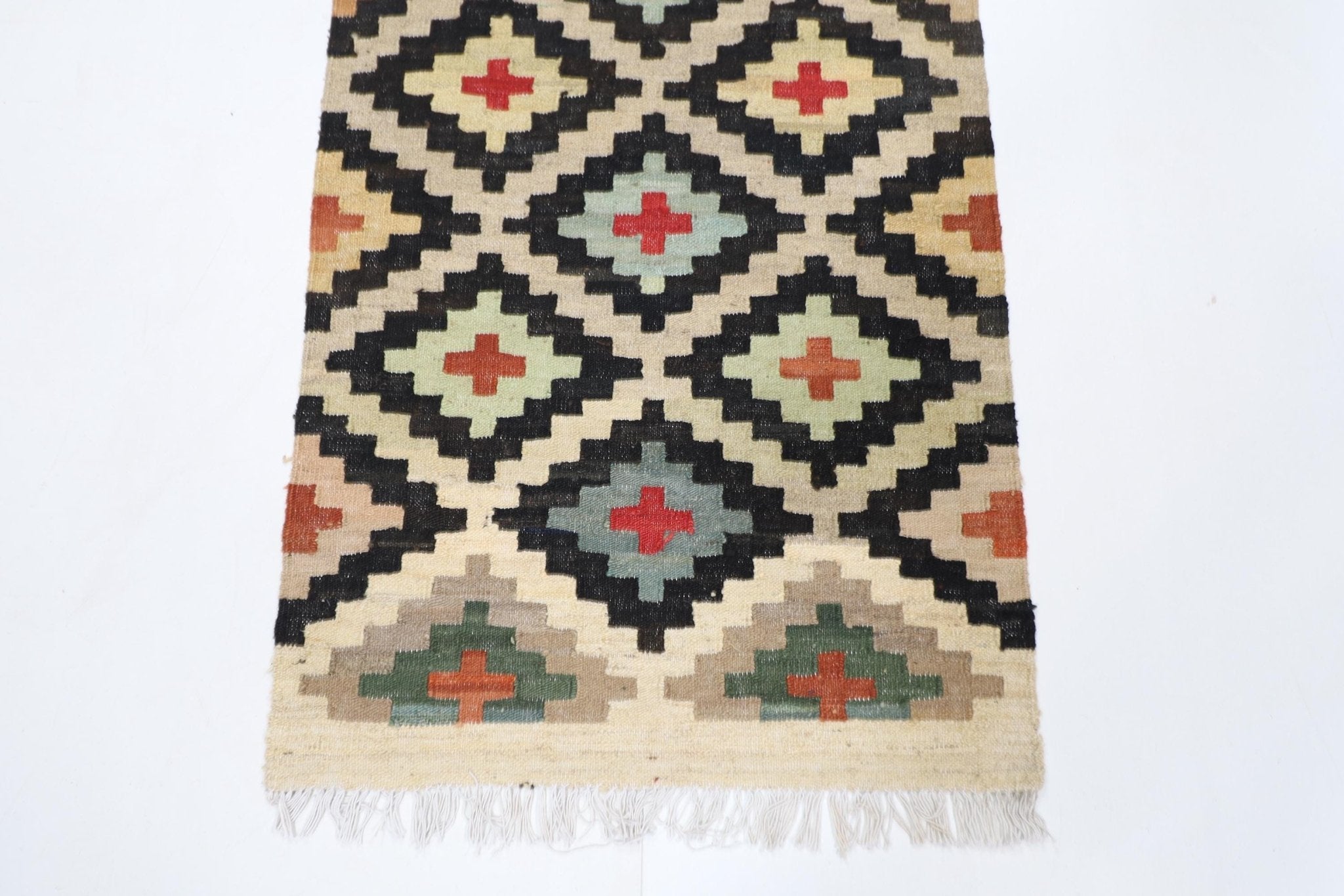 Kilim Runner - 71 x 222 cm, 2.4 x 7.4 ft - Jerm Rugs - Jerm Rugs