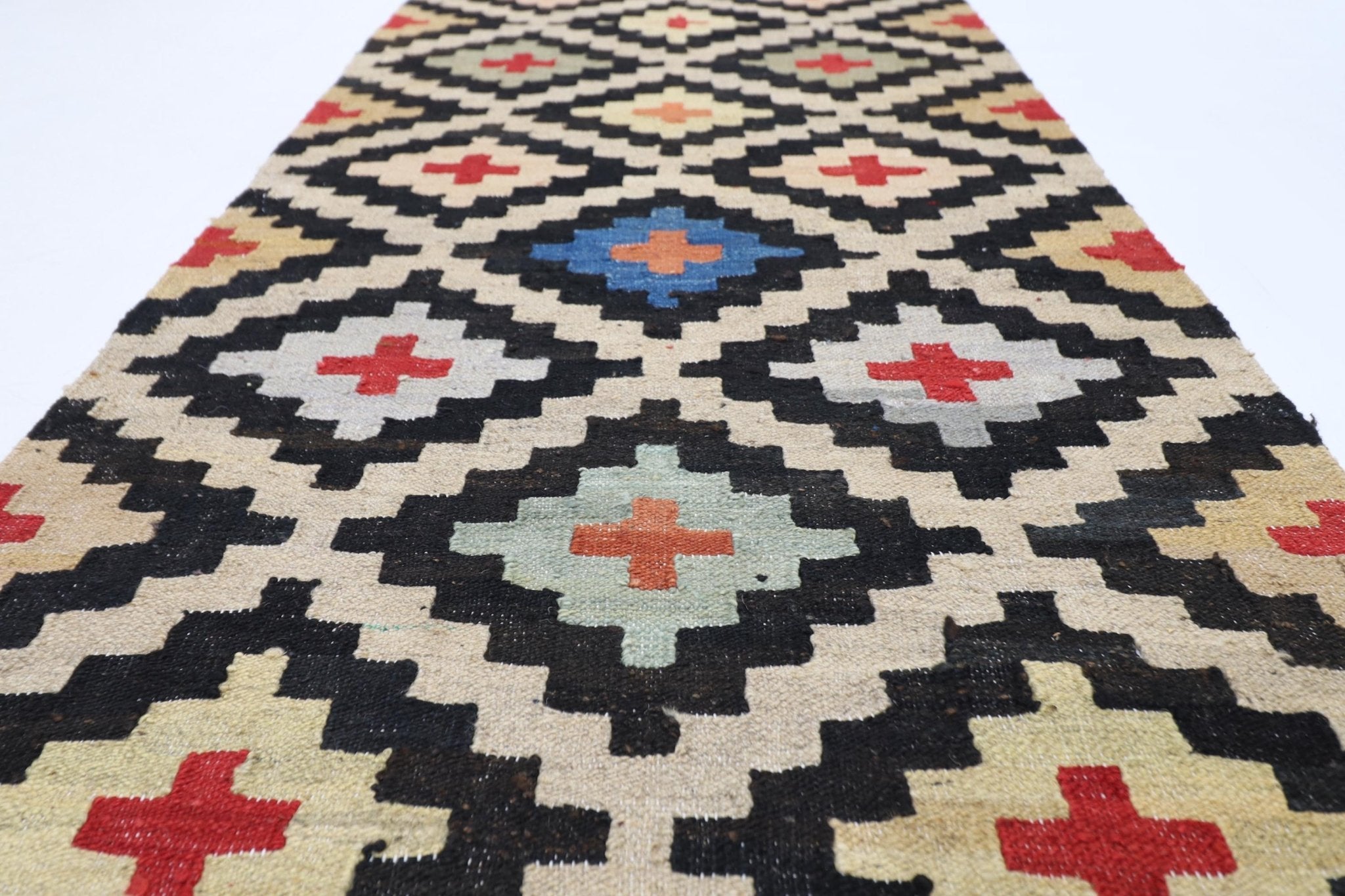 Kilim Runner - 71 x 222 cm, 2.4 x 7.4 ft - Jerm Rugs - Jerm Rugs