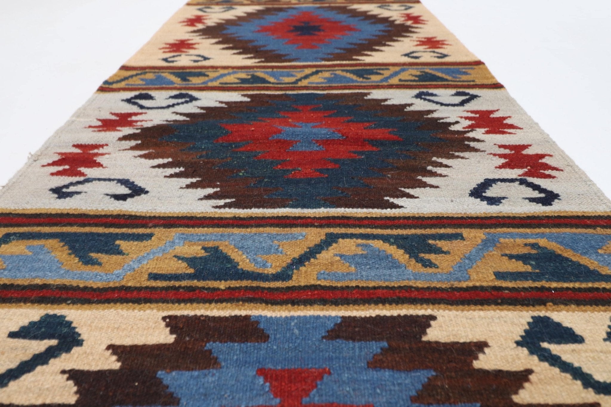 Kilim Runner - 78 x 217 cm, 2.7 x 7.2 ft - Jerm Rugs - Jerm Rugs