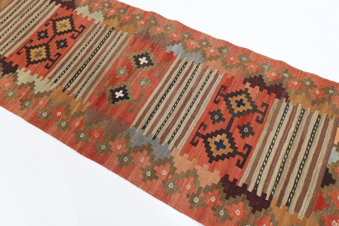 Kilim Runner - 87 x 260 cm (2.11 x 8.6 ft)