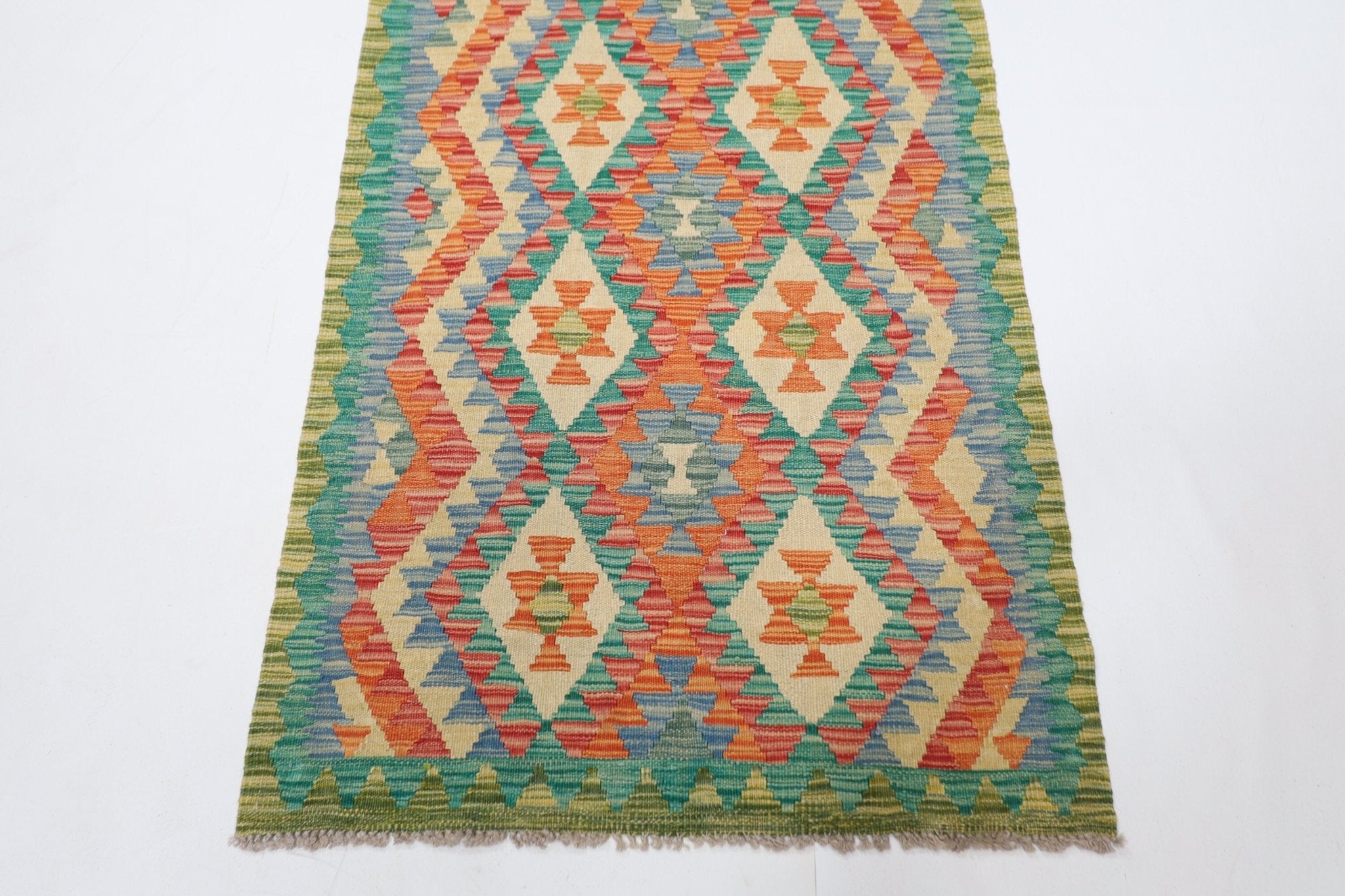 Kilim Runner - 89x288 cm (2.11x9.6 ft) - Jerm Rugs - Jerm Rugs