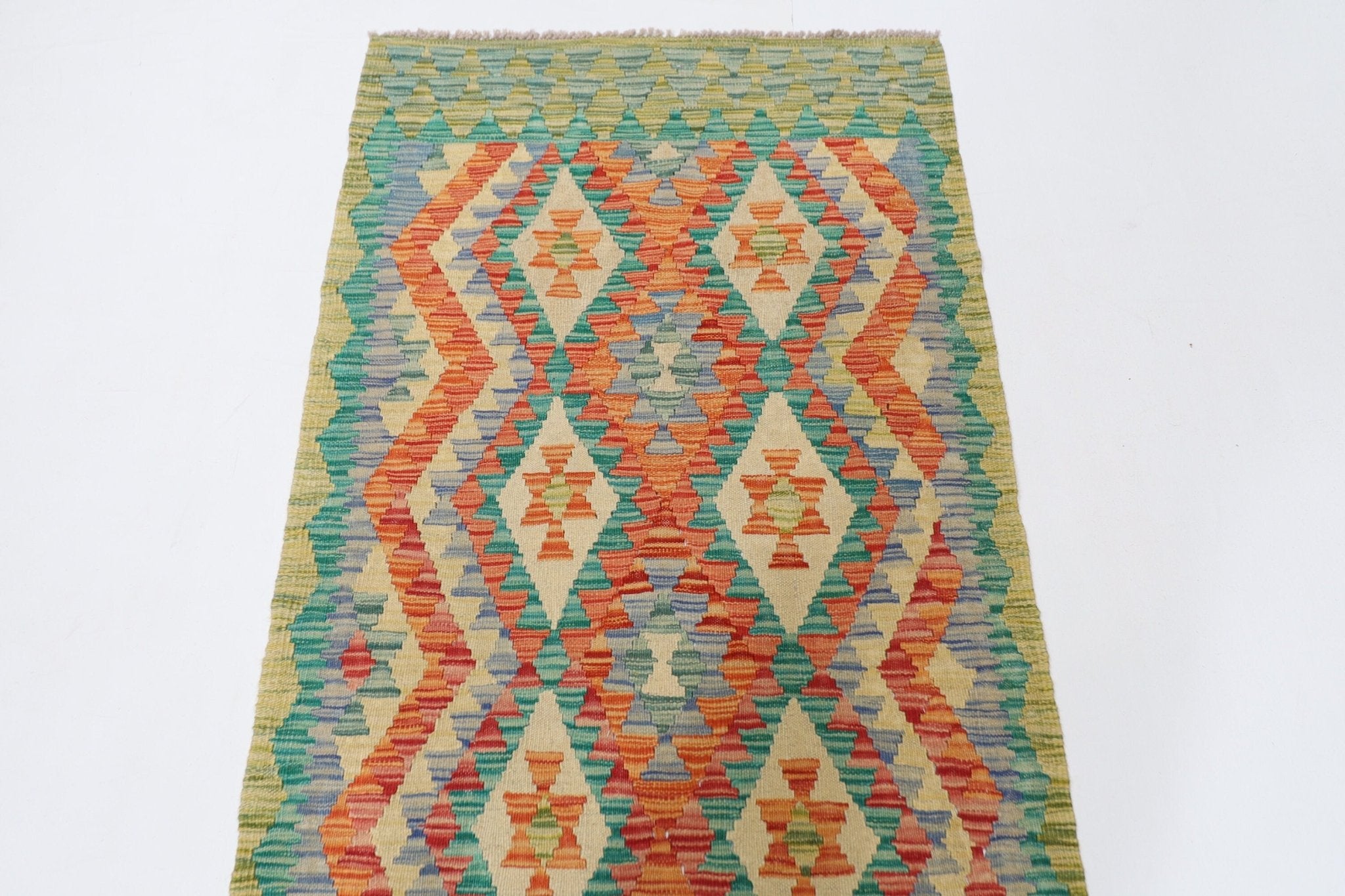 Kilim Runner - 89x288 cm (2.11x9.6 ft) - Jerm Rugs - Jerm Rugs