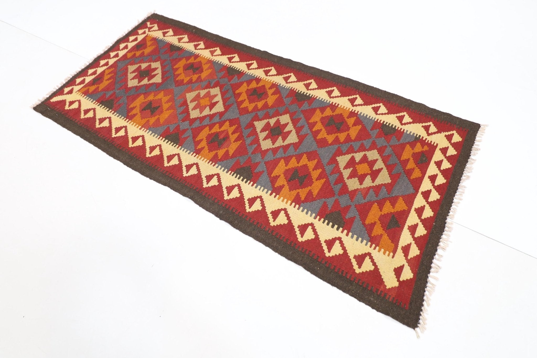 Kilim Runner - 97 x 197 cm (3.2 x 6.6 ft)