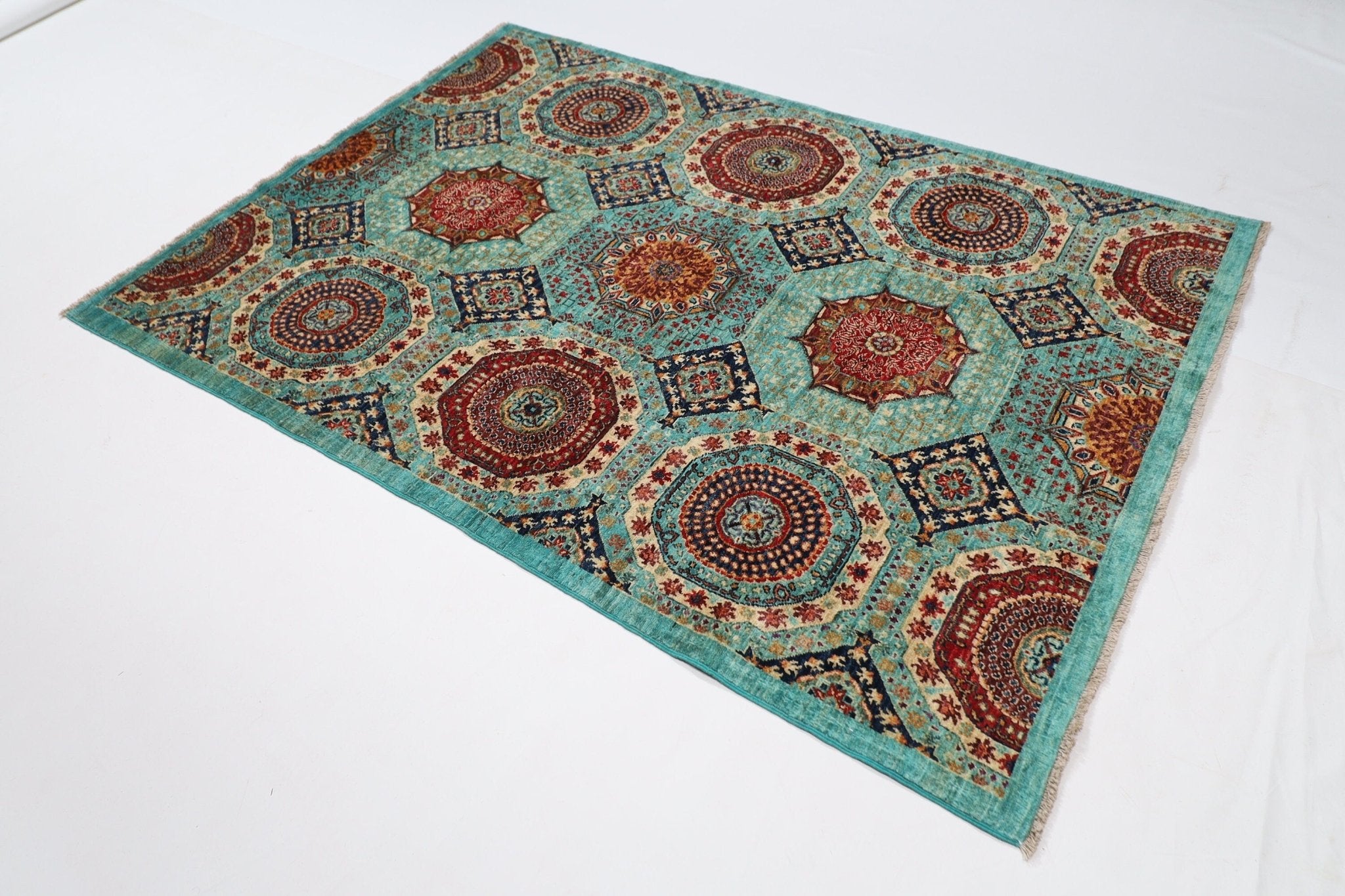 Mamluk Rug - 150 x 208 cm, 4.11 x 6.10 ft