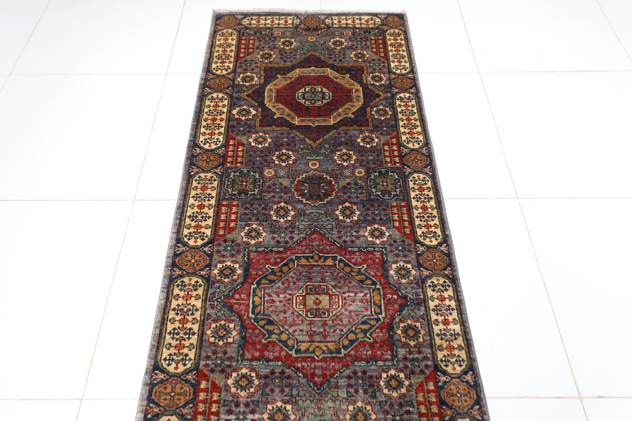 Mamluk Rug - 83 x 440 cm - Jerm Rugs - Jerm Rugs