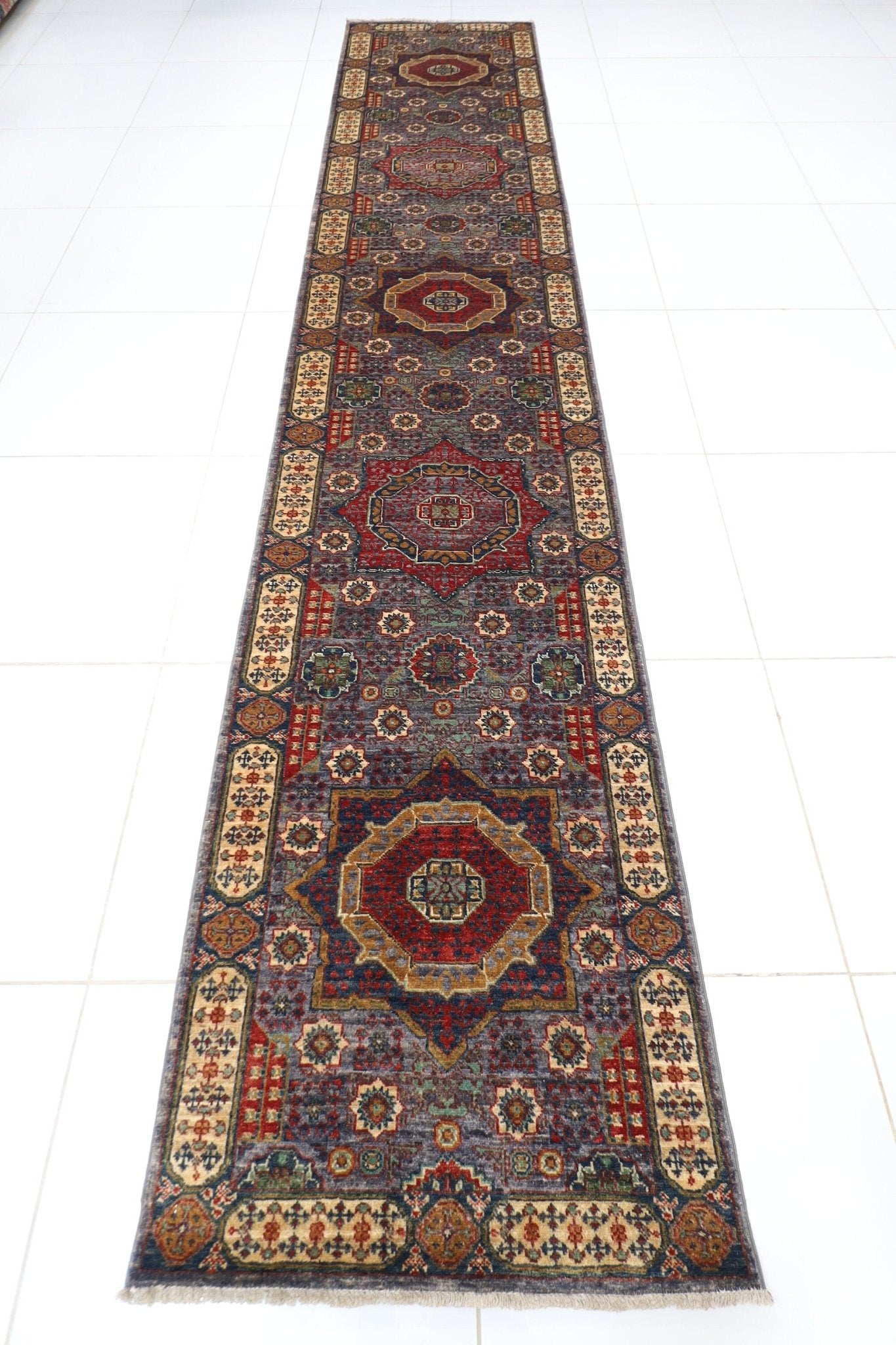 Mamluk Rug - 83 x 440 cm - Jerm Rugs - Jerm Rugs