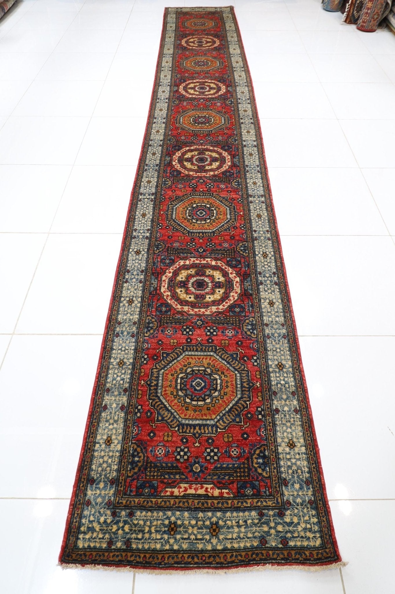 Mamluk Rug - 83 x 513 cm (2.9 x 16'10 ft)