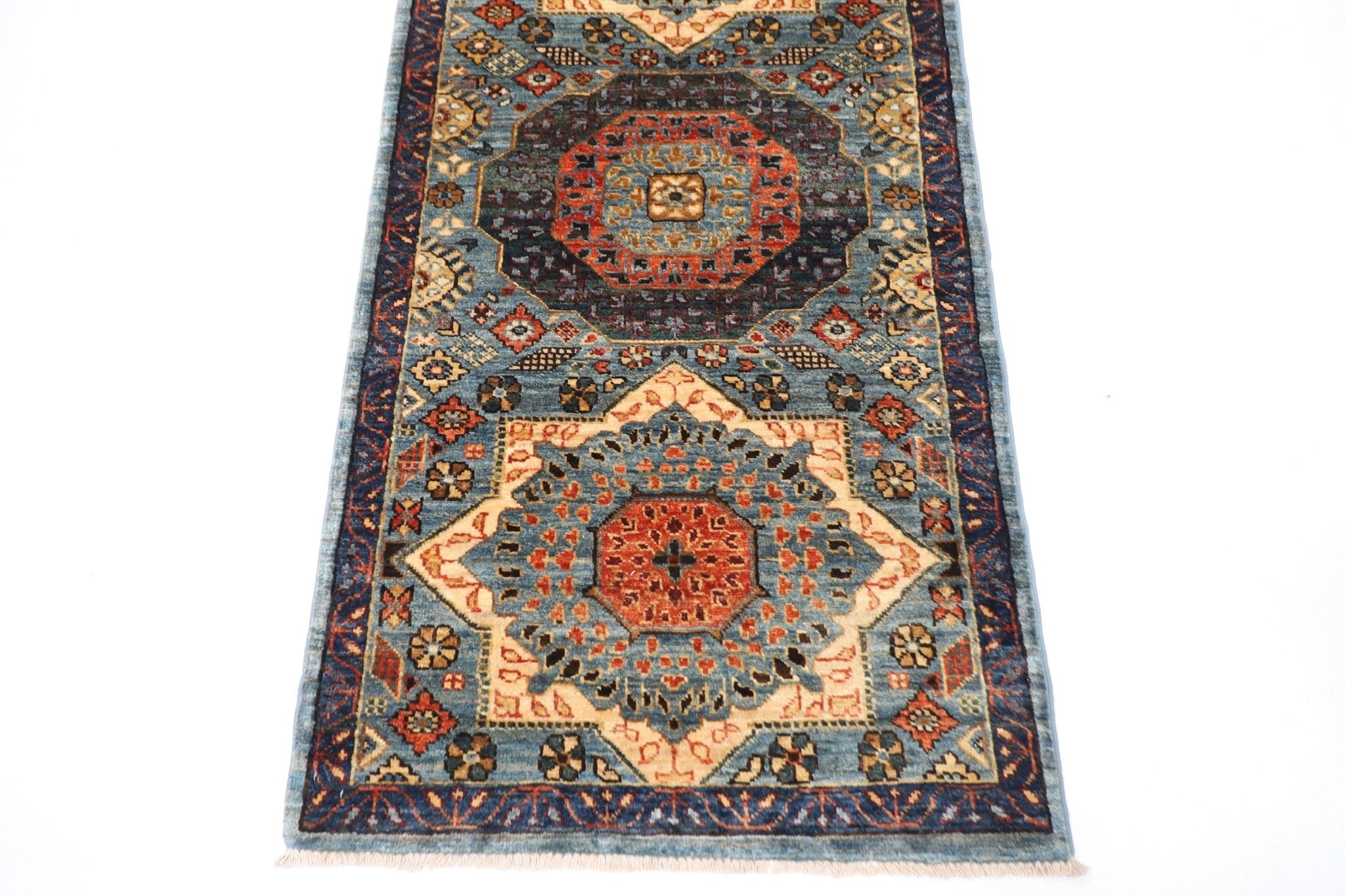 Mamluk Runner Rug - 81 x 298 cm - Jerm Rugs - Jerm Rugs