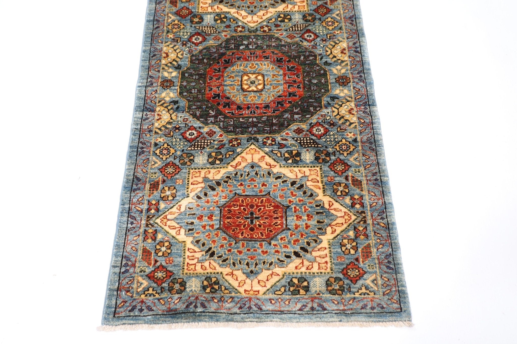 Mamluk Runner Rug - 81 x 298 cm - Jerm Rugs - Jerm Rugs