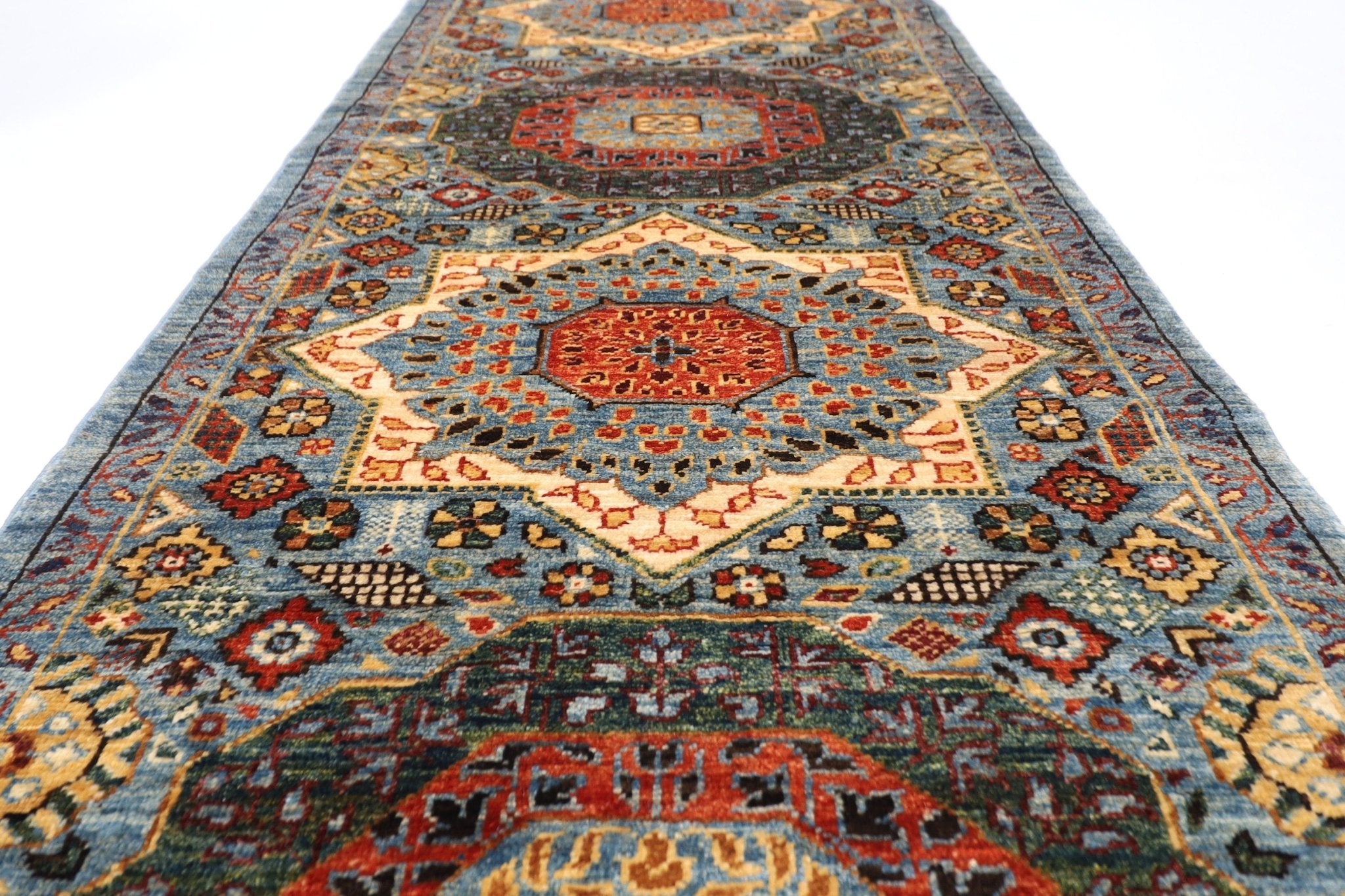 Mamluk Runner Rug - 81 x 298 cm - Jerm Rugs - Jerm Rugs