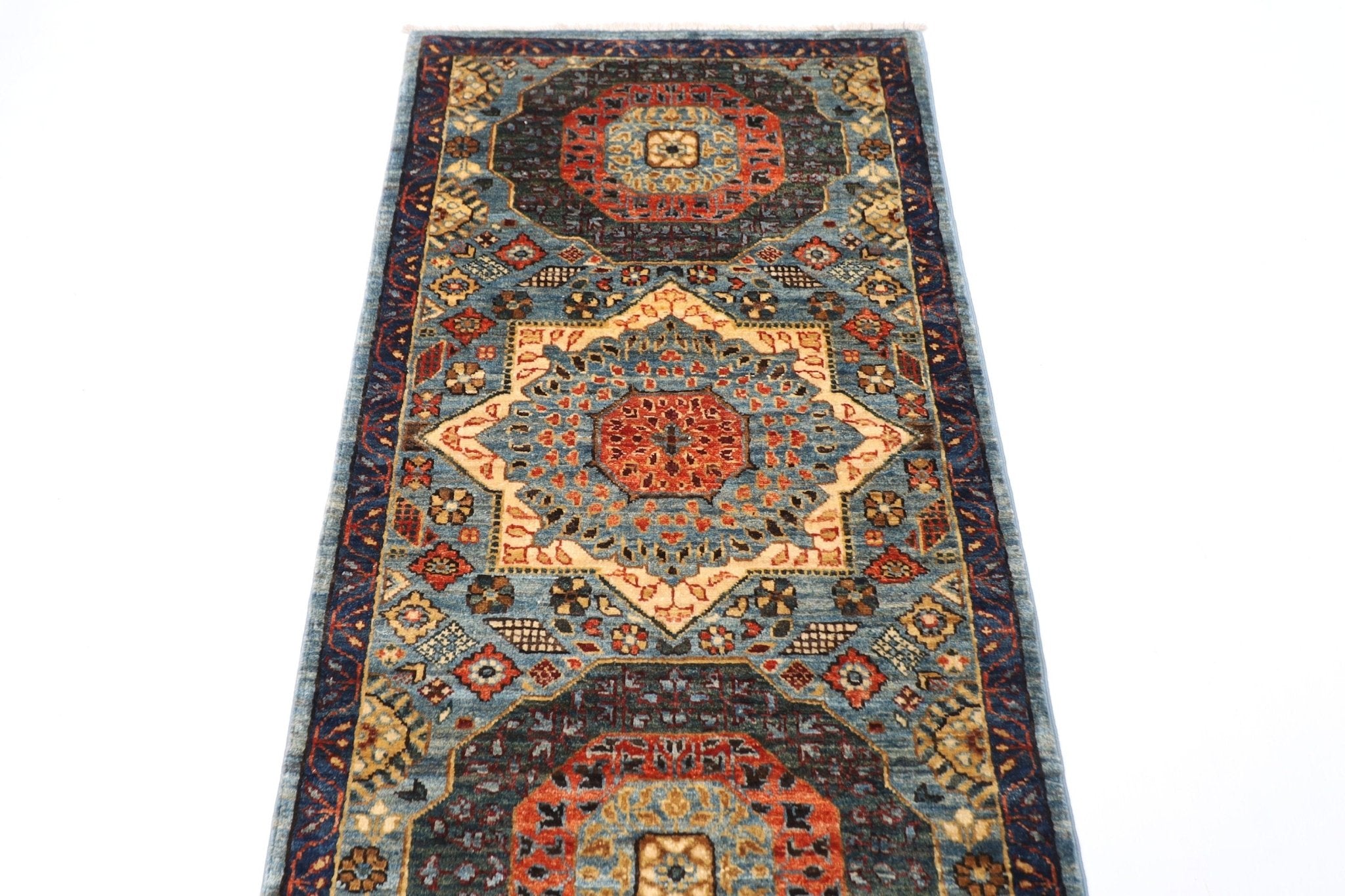 Mamluk Runner Rug - 81 x 298 cm - Jerm Rugs - Jerm Rugs