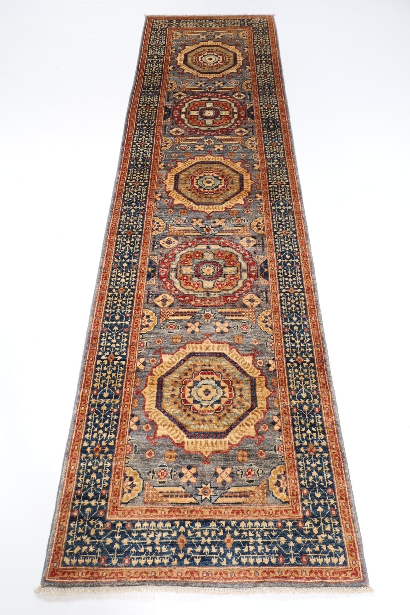 Mamluk Runner Rug - 81 x 305 cm - Jerm Rugs - Jerm Rugs