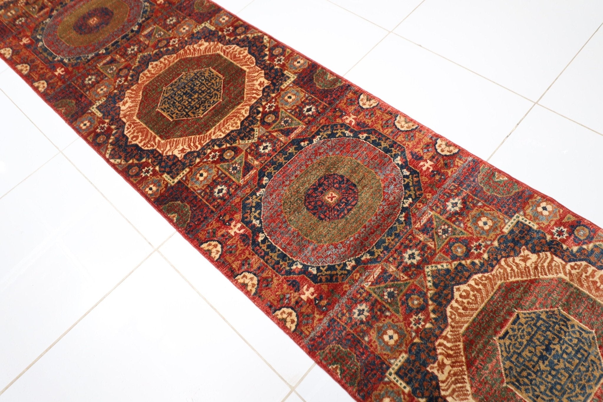 Mamluk Runner Rug - 81 x 497 cm - Jerm Rugs - Jerm Rugs