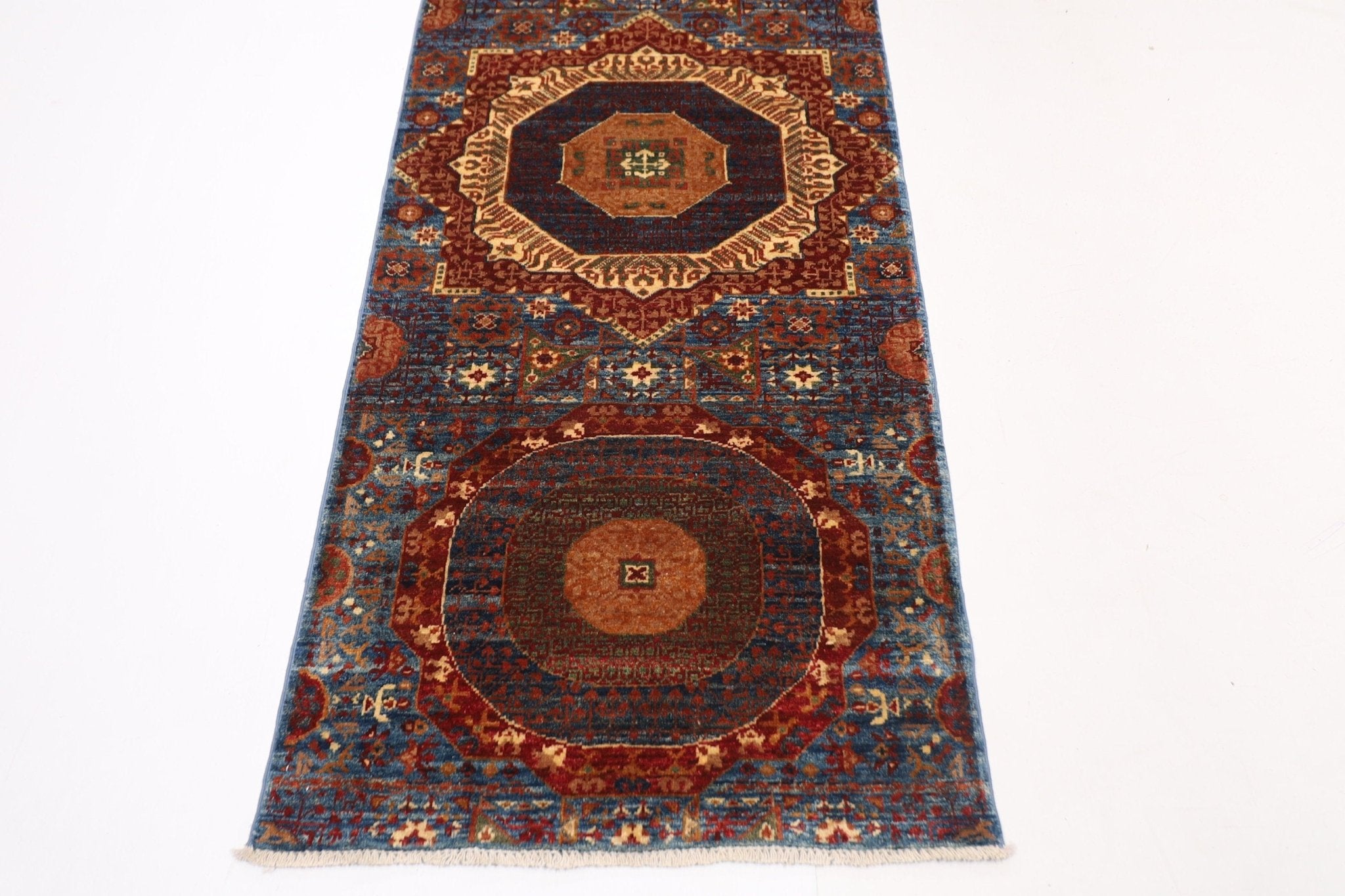 Mamluk Runner Rug - 82 x 461 cm, 2.9 x 15.2 ft - Jerm Rugs - Jerm Rugs