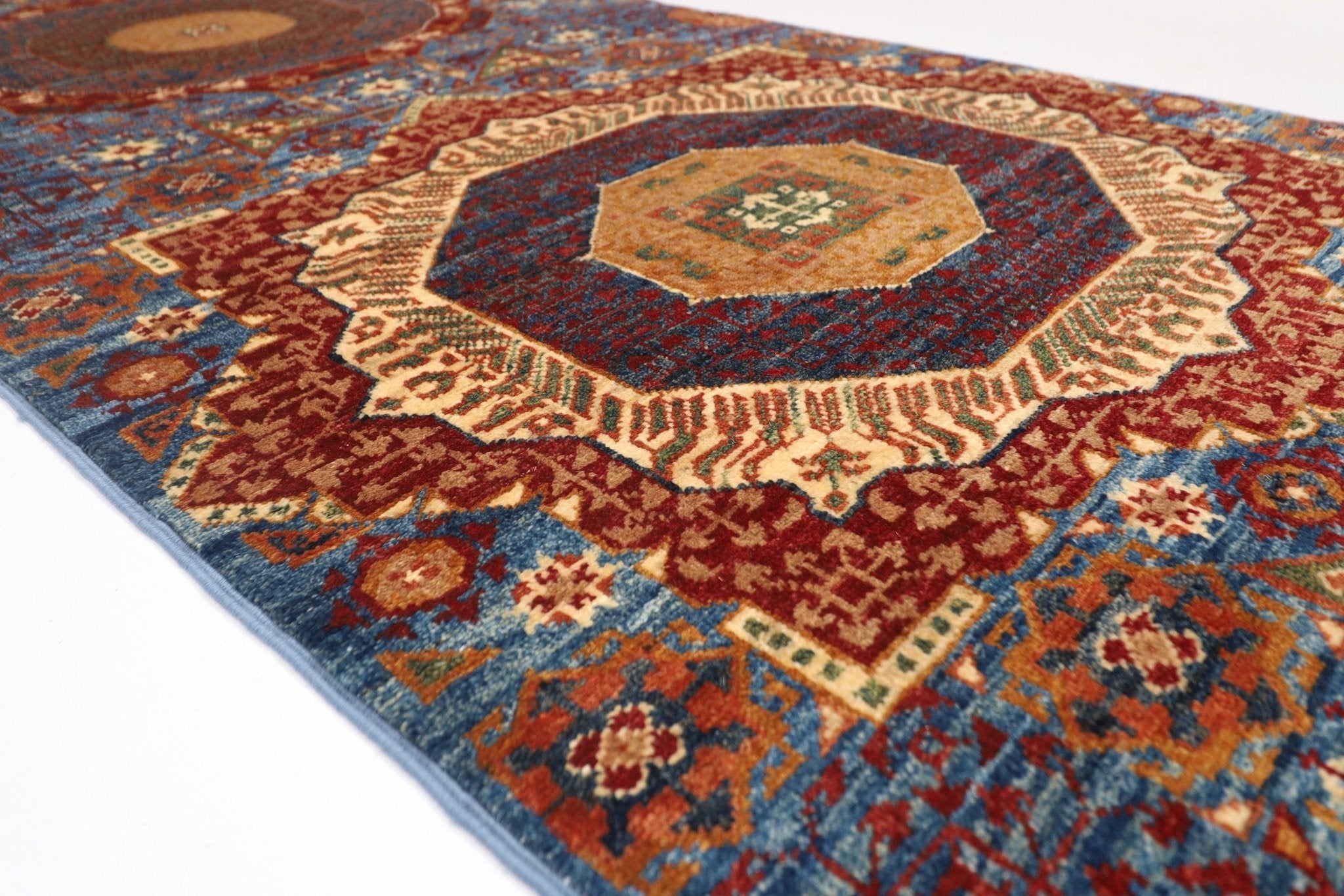 Mamluk Runner Rug - 82 x 461 cm, 2.9 x 15.2 ft - Jerm Rugs - Jerm Rugs