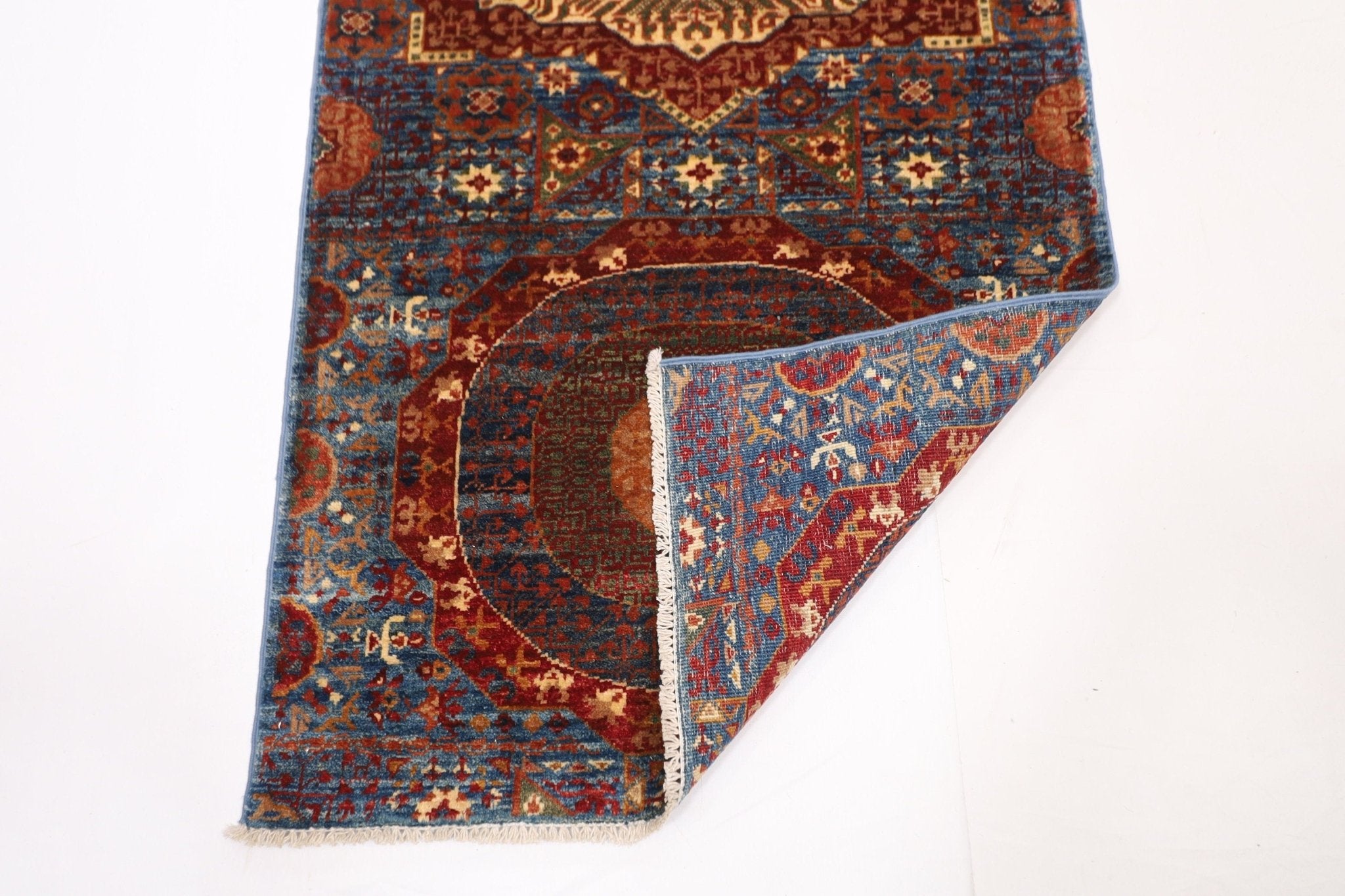 Mamluk Runner Rug - 82 x 461 cm, 2.9 x 15.2 ft - Jerm Rugs - Jerm Rugs