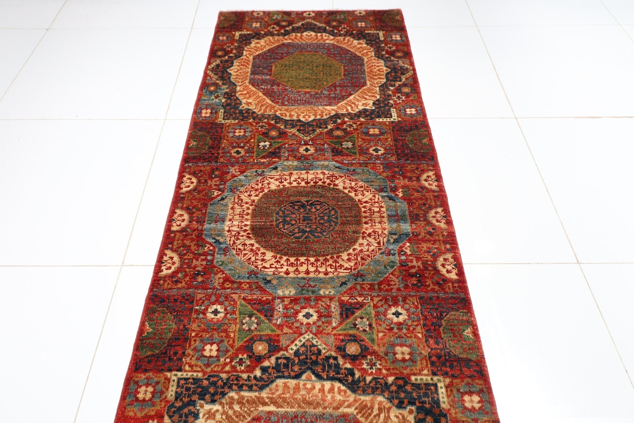 Mamluk Runner Rug - 82x680 cm - Jerm Rugs - Jerm Rugs