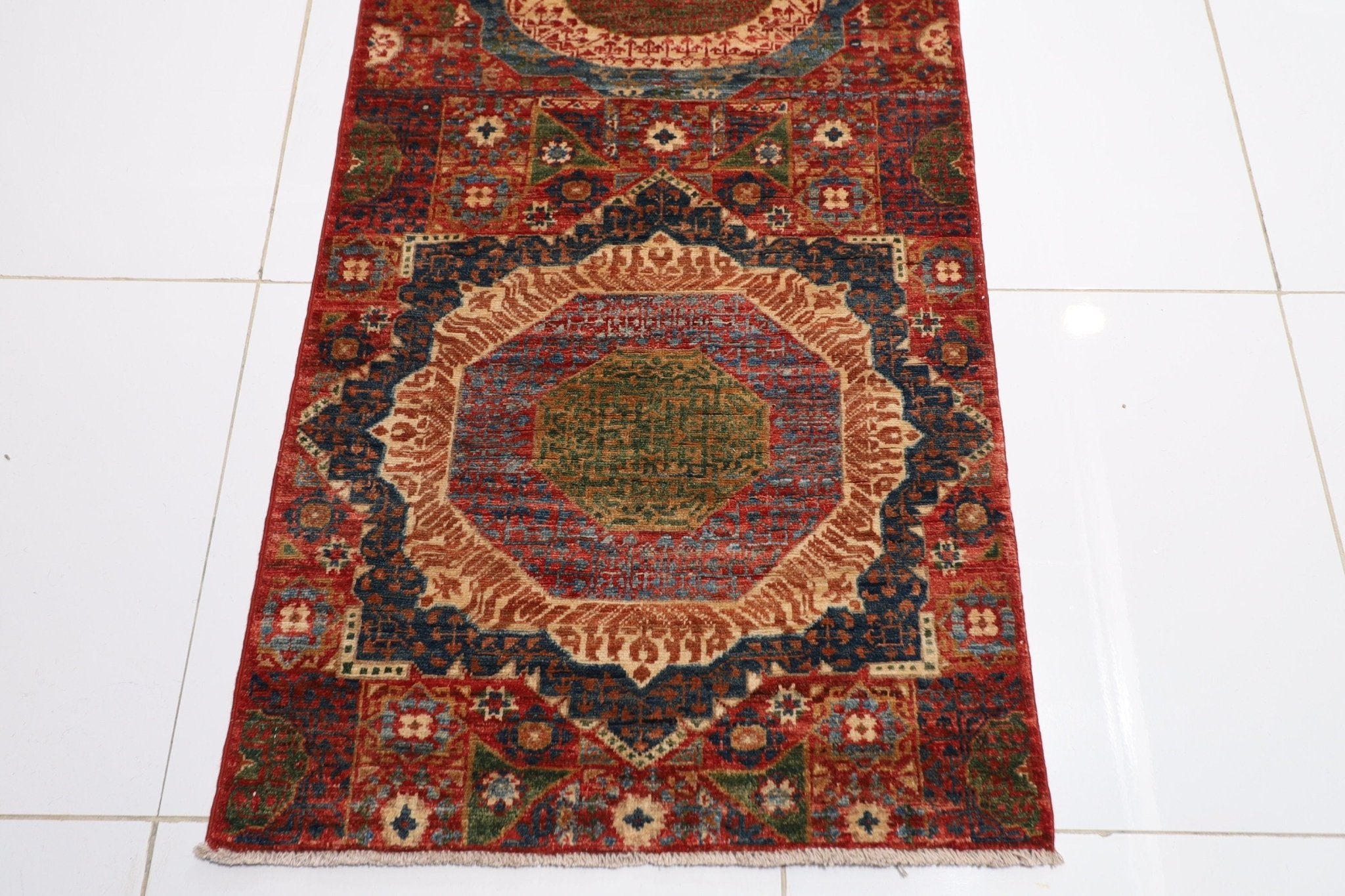 Mamluk Runner Rug - 82x680 cm - Jerm Rugs - Jerm Rugs