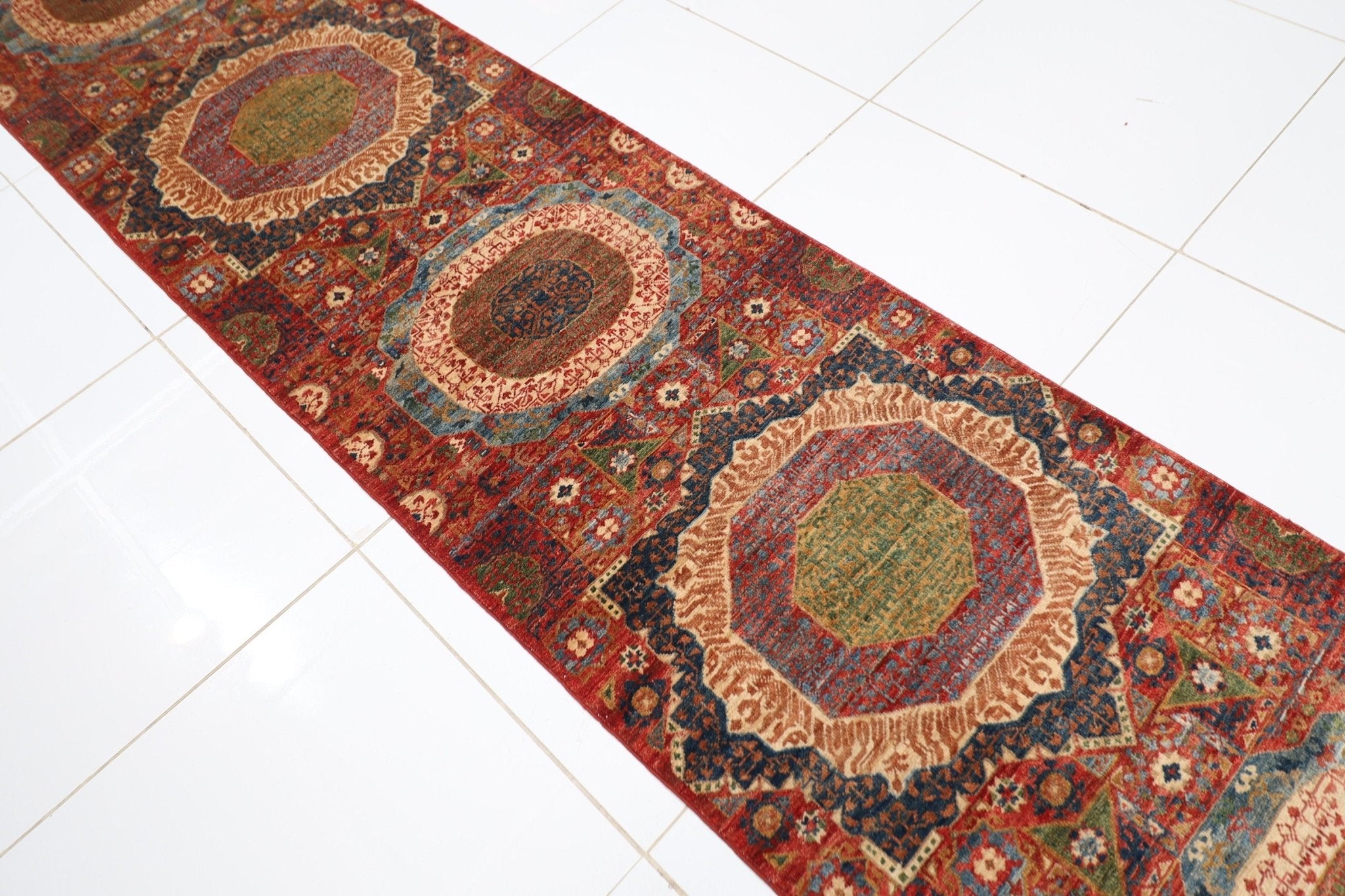 Mamluk Runner Rug - 82x680 cm - Jerm Rugs - Jerm Rugs