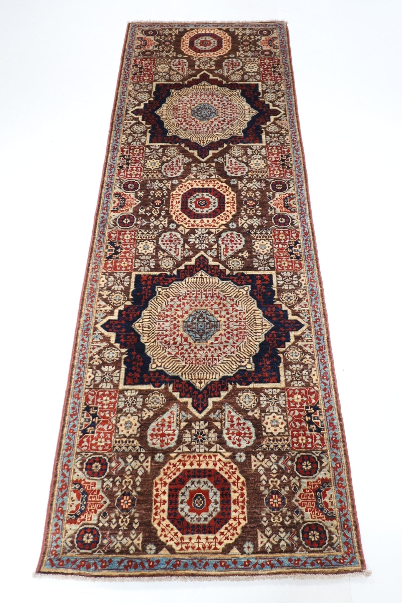 Mamluk Runner Rug - 84 x 247 cm