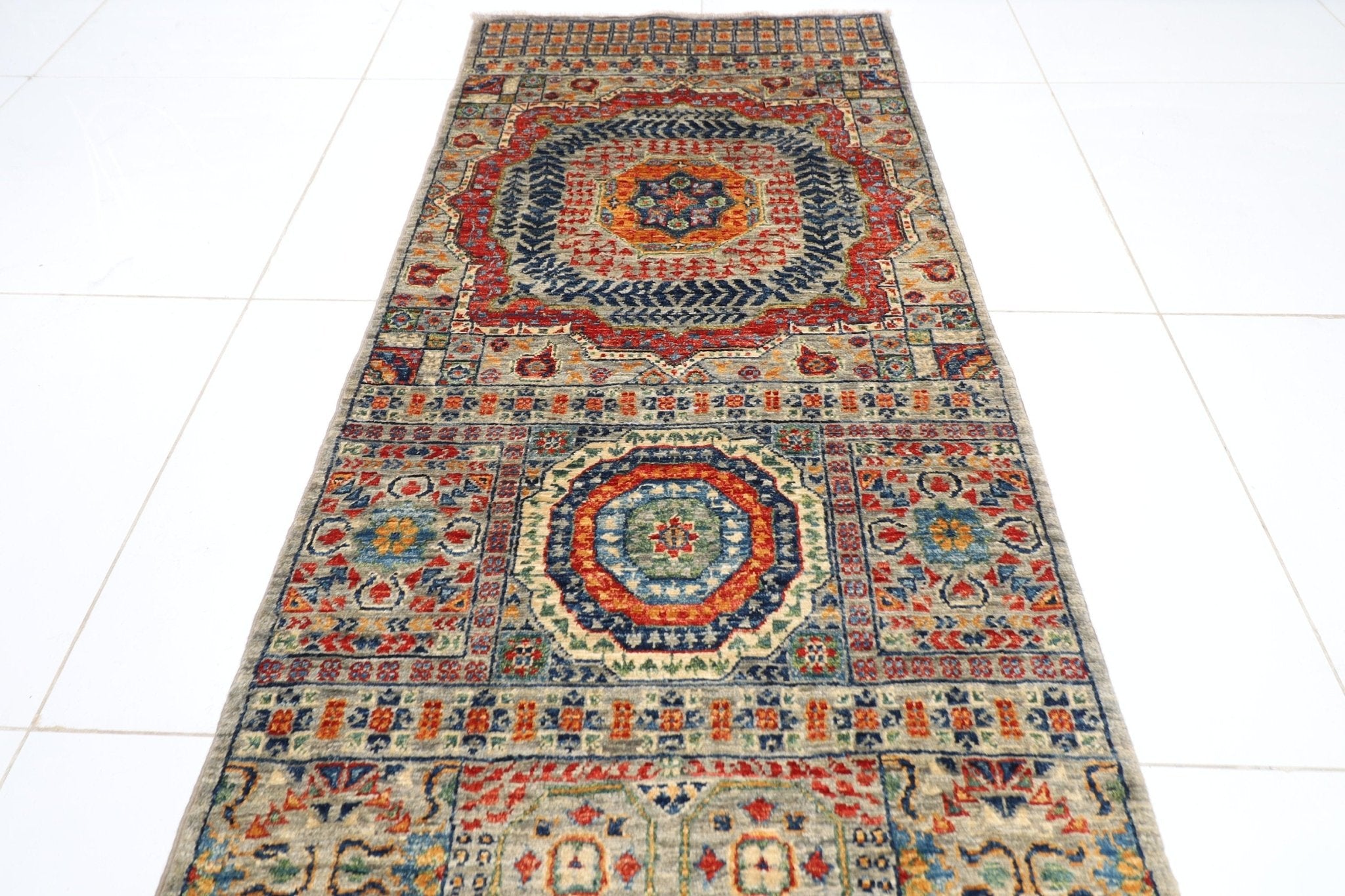 Mamluk Runner Rug - 84 x 592 cm - Jerm Rugs - Jerm Rugs