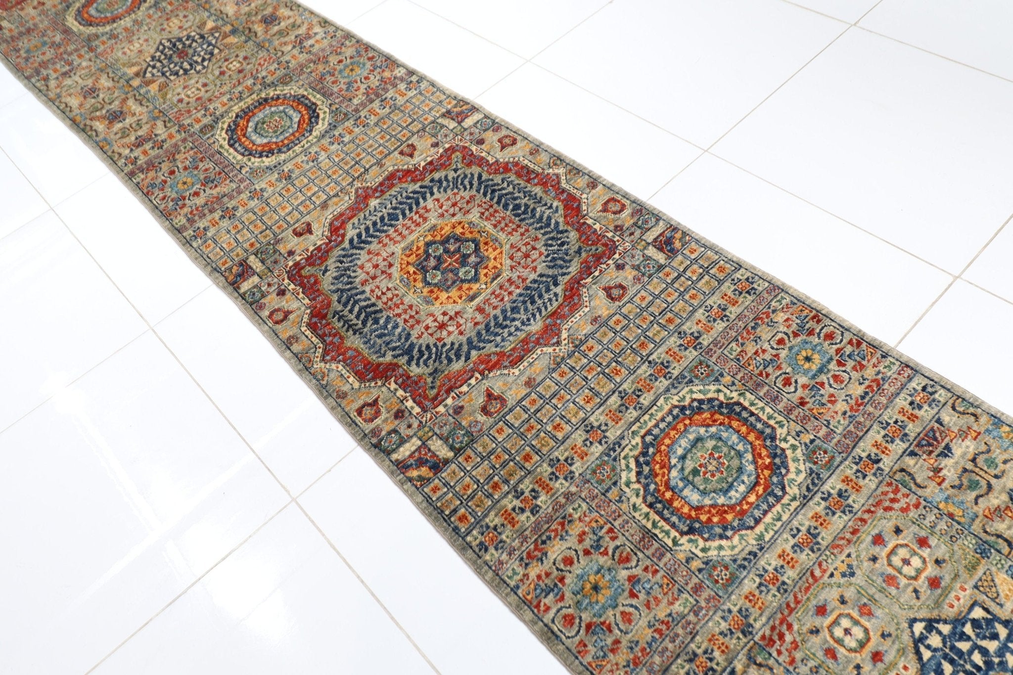 Mamluk Runner Rug - 84 x 592 cm