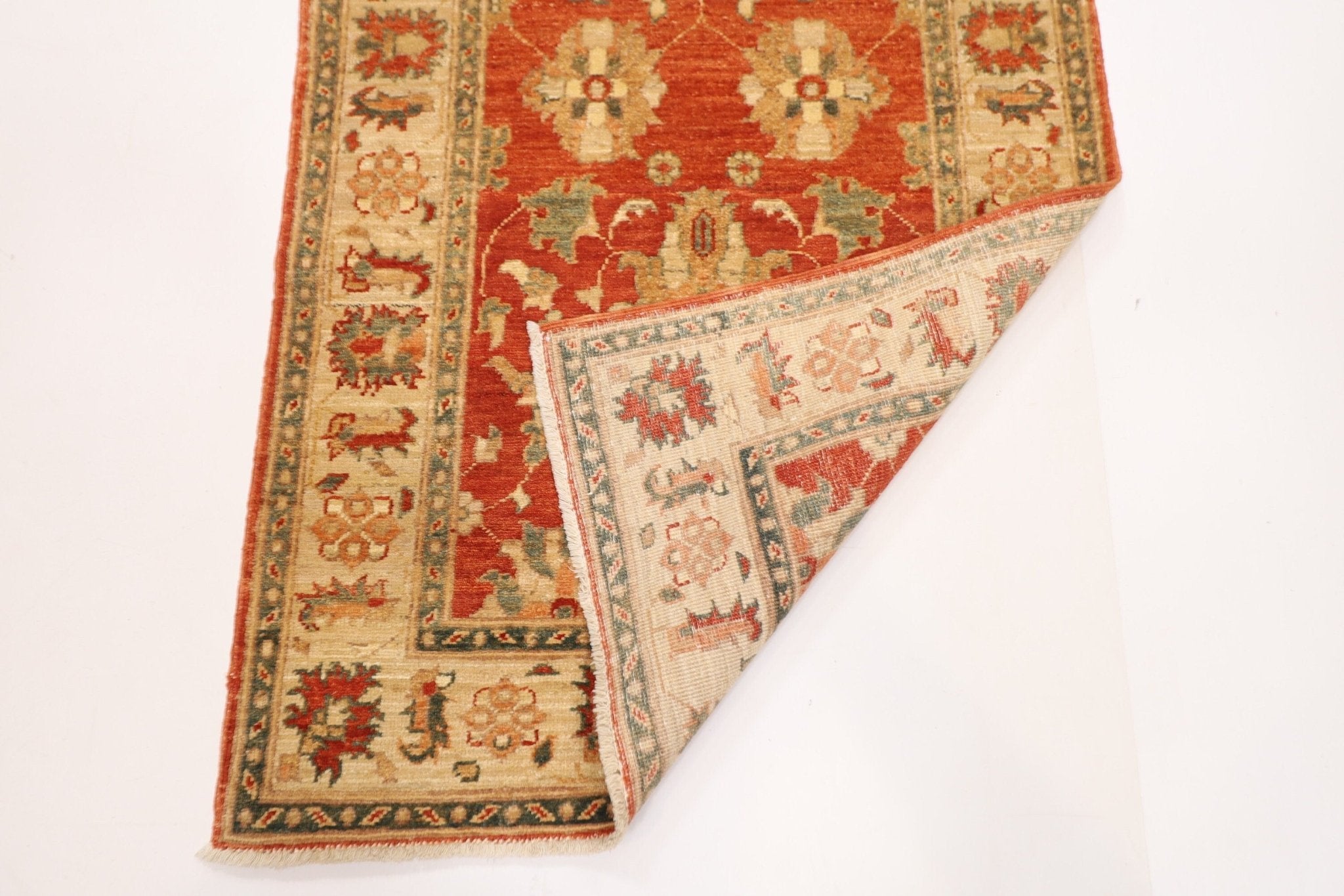 Mamluk Runner Rug - 85 x 259 cm, 2.10 x 8.7 ft - Jerm Rugs - Jerm Rugs