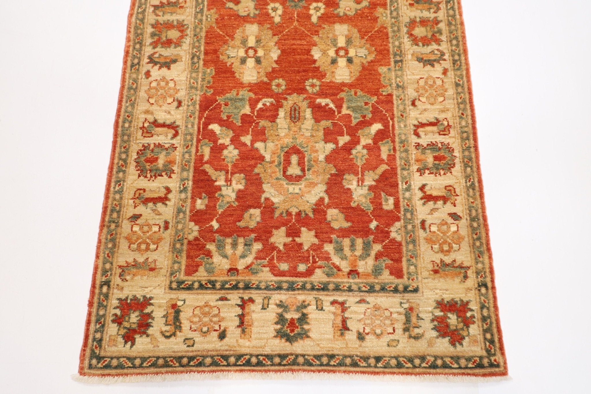 Mamluk Runner Rug - 85 x 259 cm, 2.10 x 8.7 ft - Jerm Rugs - Jerm Rugs