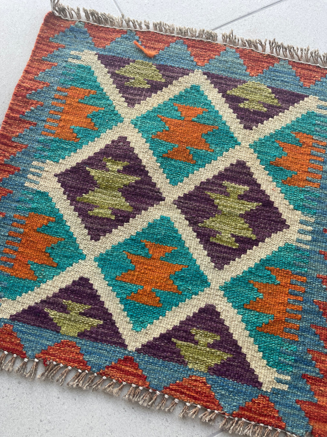 Kilim - 50x50 cm (1.6x1.6 ft)