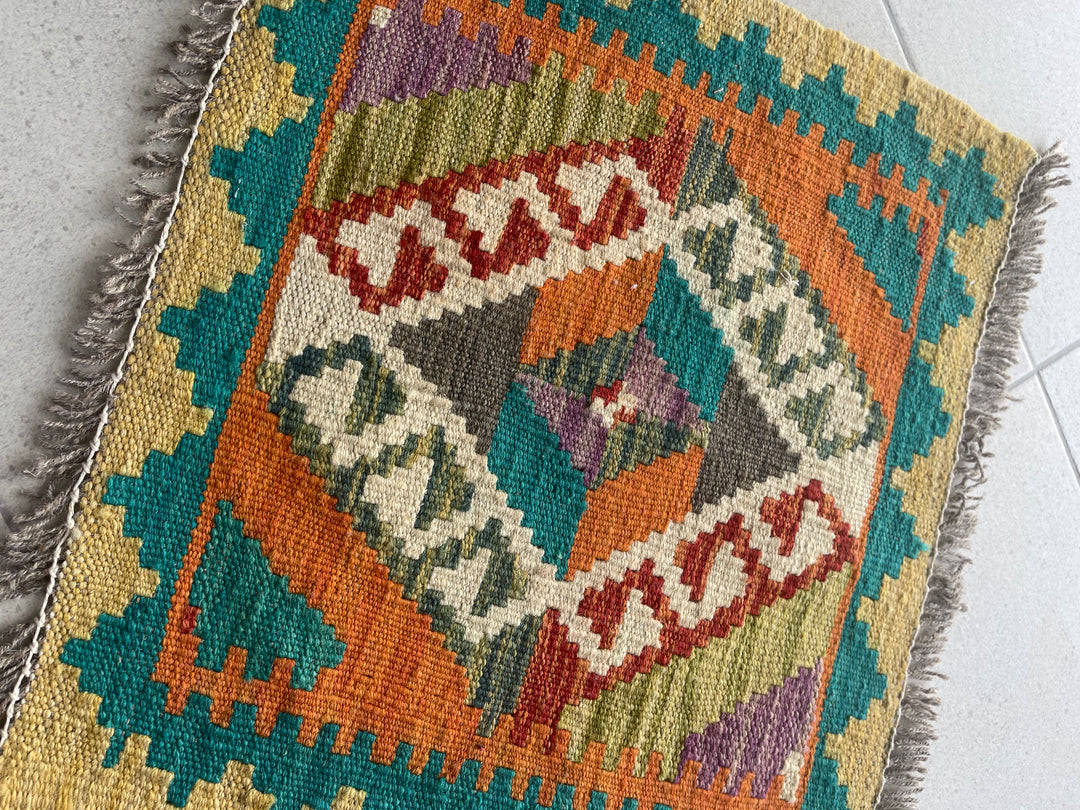 Kilim - 50x50 cm (1.6x1.6 ft)