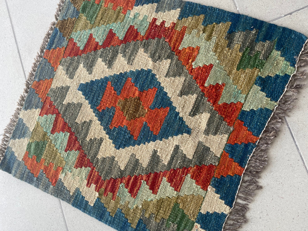 Kilim - 50x50 cm (1.6x1.6 ft)