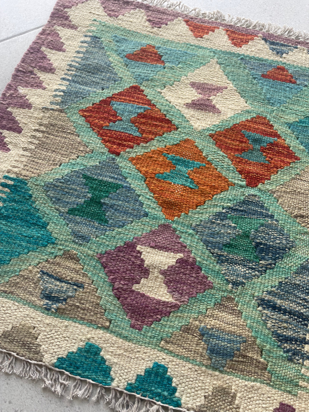 Kilim - 50x50 cm (1.6x1.6 ft)