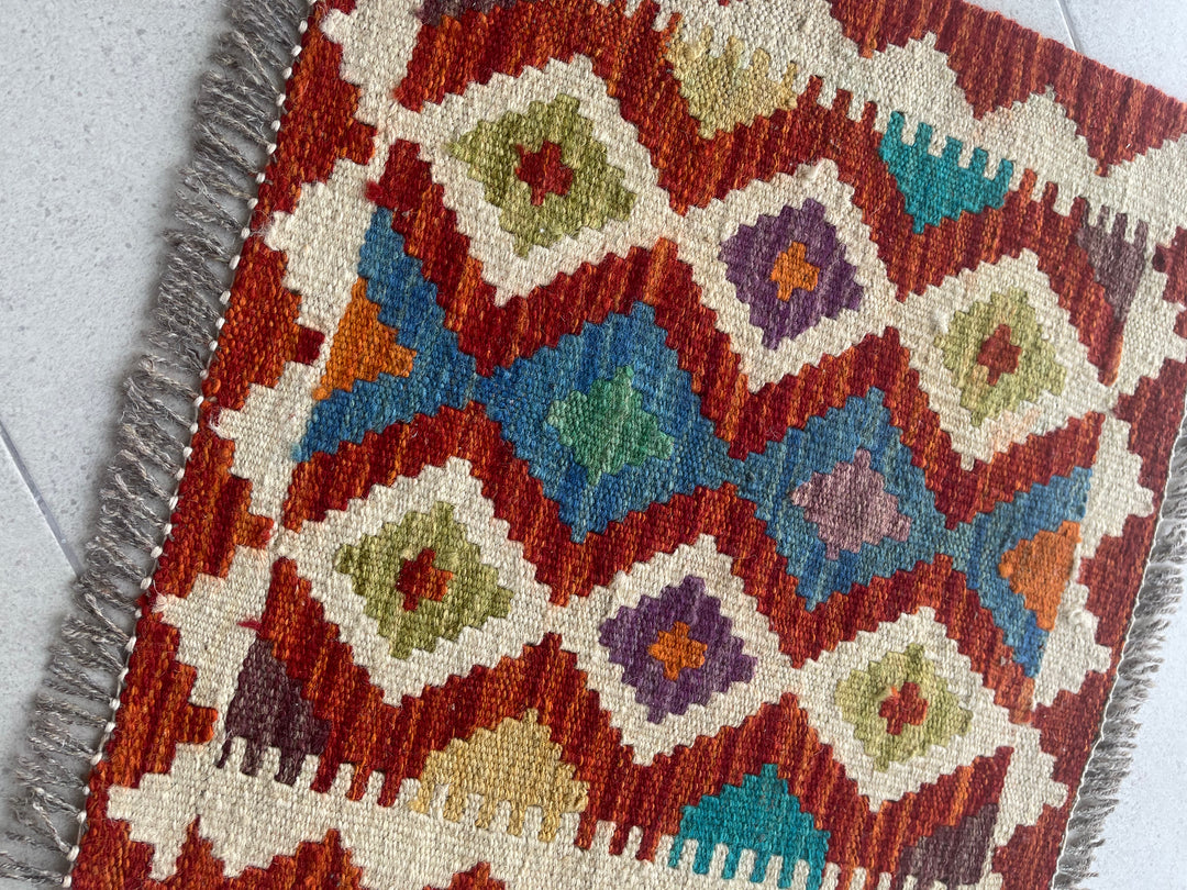 Kilim - 50x50 cm (1.64x1.64 ft)