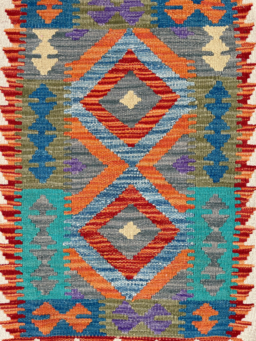 Kilim - 90x65 cm (3x2 ft)